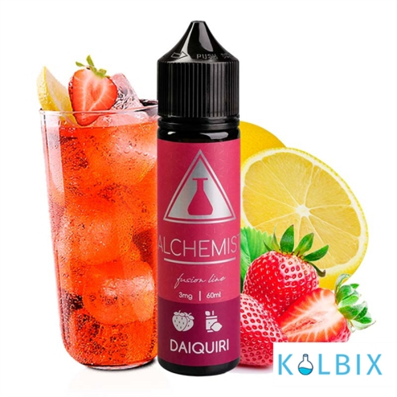 Жидкость Alchemist FL 60 мл на органическом никотине 3 мг со вкусом лимонада с клубникой