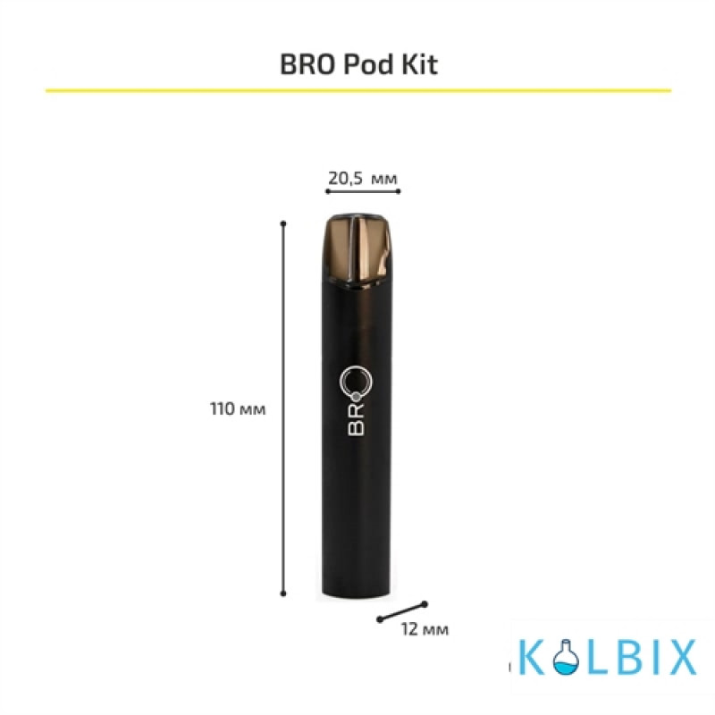 NOLIMIT BRO POD KIT (ORIGINAL) BLACK