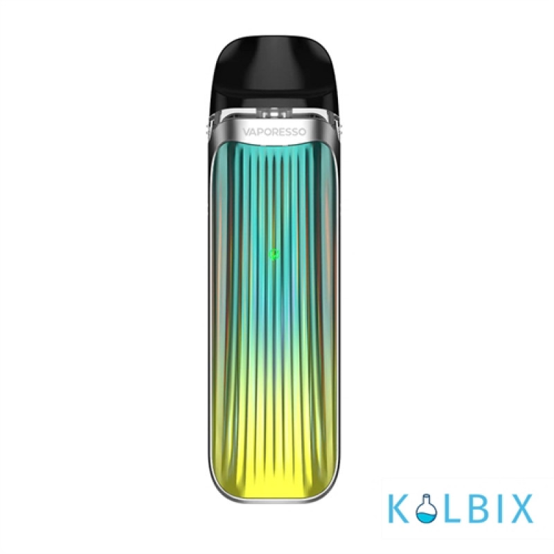 Оригинальная Pod-система Vaporesso Luxe QS Pod Kit в градиентном желто-бирюзовом цвете