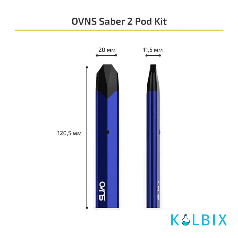 OVNS SABER 2 POD KIT (ORIGINAL) BLACK