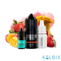 Набор для самозамеса Flip Salt 30 мл 50 мг со вкусом клубники и манго