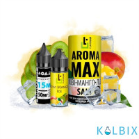 Набір для самозамісу Aroma MAX Salt 30 мл 50 мг зі смаком ківі та манго з льодом