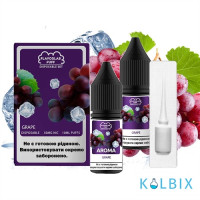 Набор для самозамеса Flavorlab Disposable Puff со вкусом винограда 10 мл 50 мг
