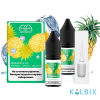 Набор для самозамеса Flavorlab Disposable Puff со вкусом ананаса с прохладой 10 мл 50 мг