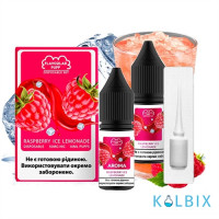 Набор для самозамеса Flavorlab Disposable Puff со вкусом лимонад с малиной и льдом 10 мл 50 мг