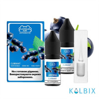 Набор для самозамеса Flavorlab Disposable Puff со вкусом ягод черной смородины 10 мл 50 мг