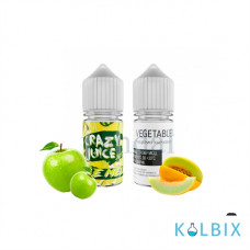 Набор для самозамеса Crazy Juice - со вкусом Яблока и Дыни 30 мл 50 мг