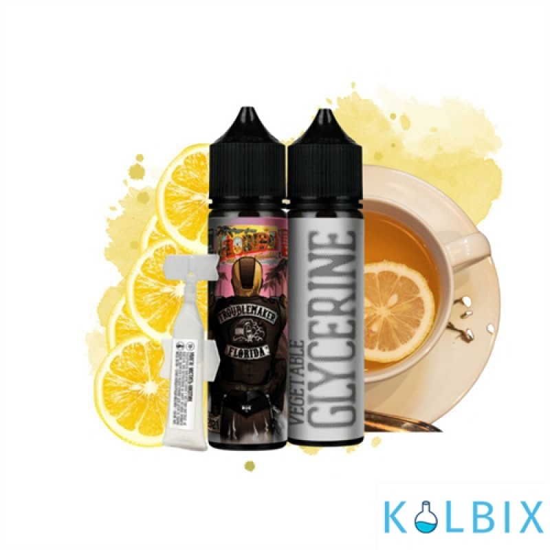 Набор для самозамеса Troublemaker Organic 60 мл 3 мг со вкусом чая с лимоном