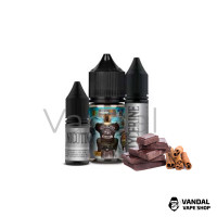 Набор для самозамеса Troublemaker Salt 30 мл 25 мг со вкусом богатого аромата табака с нежными нотками шоколада