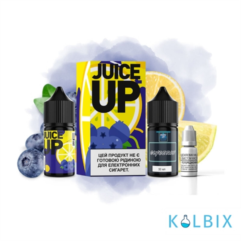 Набор для самозамеса Juice Up Salt 30 мл 50 мг со вкусом черники и лимона