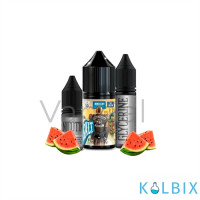 Набор для самозамеса Troublemaker Salt 30 мл 25 мг со вкусом сладкого и сочного арбуза, который прекрасно сбалансирован с прохладой