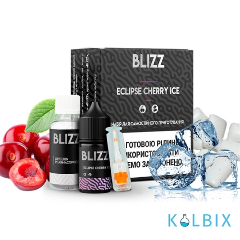 Набор для самозамеса Blizz 30 мл 25 мг со вкусом вишневой жвачки с холодком