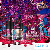 Набор для самозамеса In Bottle Salt Puzzle 30 мл 50 мг со вкусом ягодного энергетика