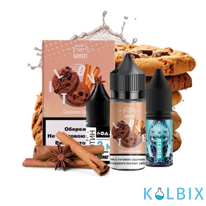 Набор для самозамеса Flavorlab Love it 30 мл 25 мг со вкусом ванильного печенья