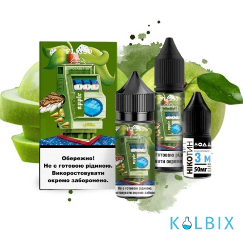 Набор для самозамесаFL350 Salt 30 мл 50 мг со вкусом яблока