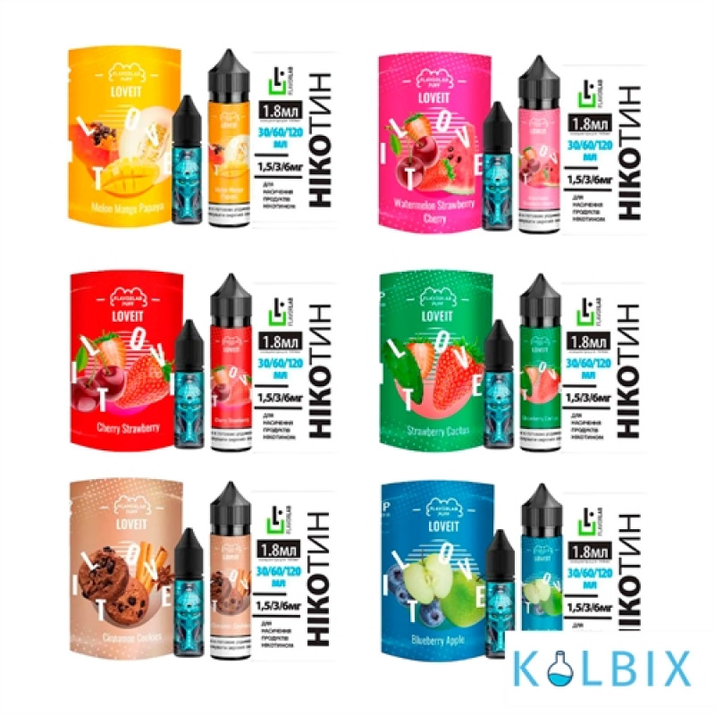 НАБІР ДЛЯ САМОЗАМІСУ FLAVORLAB LOVE IT 60 МЛ