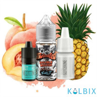 Набор для самозамеса Twisted Salt 30 мл 25 мг со вкусом персика и ананаса