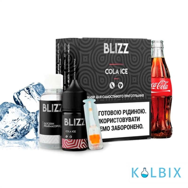 Набор для самозамеса Blizz 30 мл 25 мг со вкусом Колы со Льдом