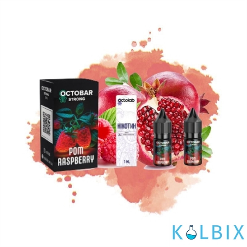 Набор для самозамеса OctoBar Strong 10 мл 50 мг со вкусом граната и малины