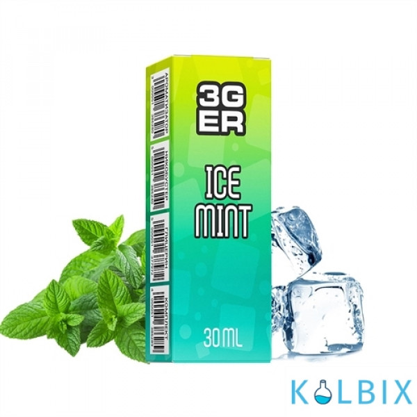 Набір для самозамішування 3Ger Salt 30 мл 50 мг зі смаком м'яти з прохолодою