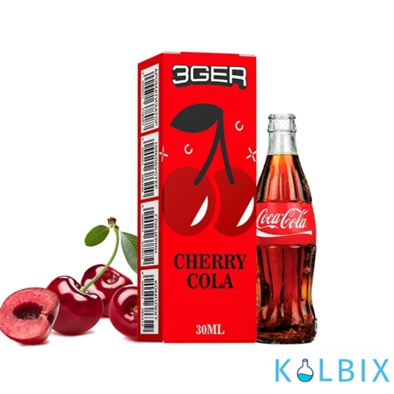 Набір для самозамісу 3Ger Salt 30мл 50мг зі смаком вишні з колою