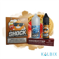 Набор для самозамеса Shock 30 мл 25 мг со вкусом вафель и клубники