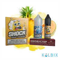 Набор для самозамеса Shock 30 мл 25 мг со вкусом ананаса и дыни
