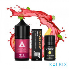Набор для самозамеса Alchemist FL 30 мл 50 мг со вкусом лимонад с клубникой и льдом
