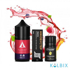 Набор для самозамеса Alchemist FL 30 мл 50 мг со вкусом черники и персика