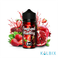 Жидкость Flamingo 100 мл на органическом никотине 0 мг со вкусом граната и клубники