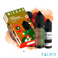 Набір для самозамісу Mix Bar 15 мл 50 мг зі смаком винограду та полуниці
