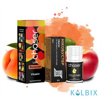 Набор для самозамеса Chaser Lux 30 мл 50 мг со вкусом персика и яблока
