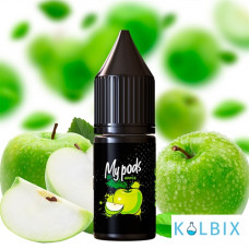 Жидкость hype - My Pods 10 мл 30 мг на солевом никотине со вкусом яблока