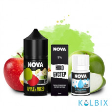 Набір для самозамісу Nova 30 мл 50 мг зі смаком міксу яблук