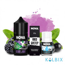 Набор для самозамеса Nova 30 мл 50 мг со вкусом ягод с мятой