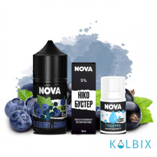 Набор для самозамеса Nova 30 мл 50 мг со вкусом черники и смородины
