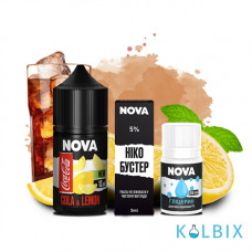 Набор для самозамеса Nova 30 мл 50 мг со вкусом колы и лимона