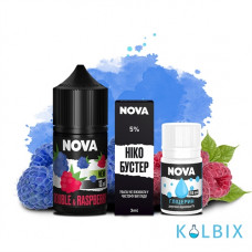 Набір для самозамісу Nova 30 мл 50 мг зі смаком подвійної малини