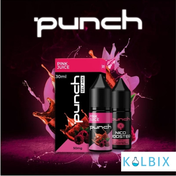 Набір для самозамісу Punch 30 мл на сольовому нікотині зі смаком рожевого соку
