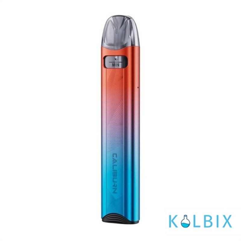 Pod-система Uwell Caliburn A3S (Original) у кольорі червоно-синьому градієнті