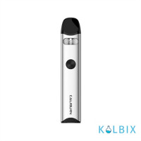 Pod-система Uwell Caliburn A3 (Original) у срібному кольорі.