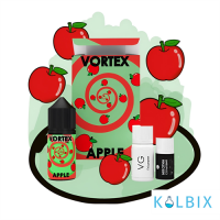 Набір для самозамішування Vortex 30 мл 65 мг зі смаком яблука