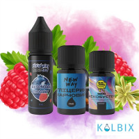 Набор для самозамеса New Way Black 15 мл 65 мг со вкусом малины и смородины