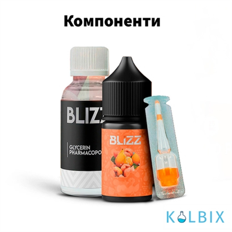 Набор для самозамеса Blizz Plus 30 мл 50 мг со вкусом личи и малины