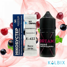 Набір для самозамішування Dream X 30 мл 65 мг зі смаком вишні та смородини
