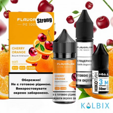 Набор для самозамеса Flavorlab PE 10000 Strong 30 мл 50 мг со вкусом вишни и апельсина