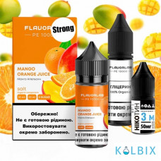 Набір для самозамісу Flavorlab PE 10000 Strong 30 мл 50 мг зі смаком соку манго та апельсина