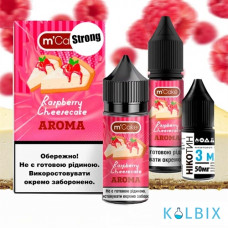Набір для самозамішування M-Cake Strong 30 мл 50 мг зі смаком малинового чізкейку