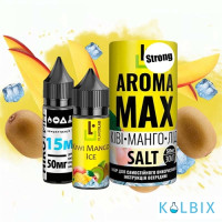 Набор для самозамеса Aroma MAX Salt Strong 30 мл 50 мг со вкусом киви и манго с холодком