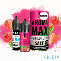 Набір для самозамішування Aroma MAX Salt Strong 30 мл 50 мг зі смаком полуниці